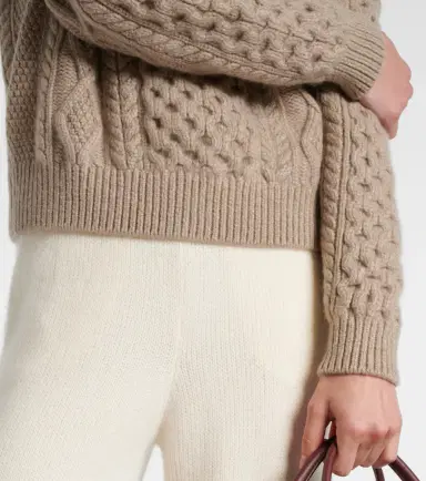 Loro Piana Eyre Aran cashmere sweater | Thumbnail 3