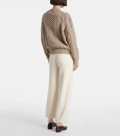 Loro Piana Eyre Aran cashmere sweater | Thumbnail 5