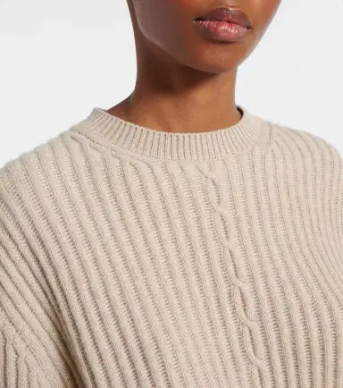 Loro Piana Plane Tree ribbed-knit cashmere sweater | Thumbnail 2