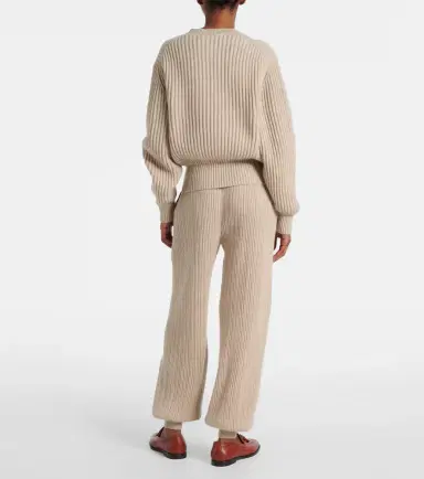 Loro Piana Plane Tree ribbed-knit cashmere sweater | Thumbnail 3