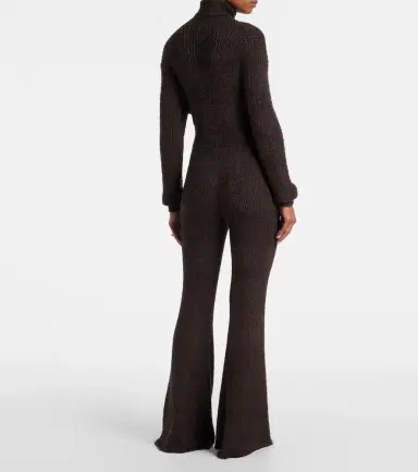 Loro Piana Silk and cashmere flared pants | Thumbnail 2