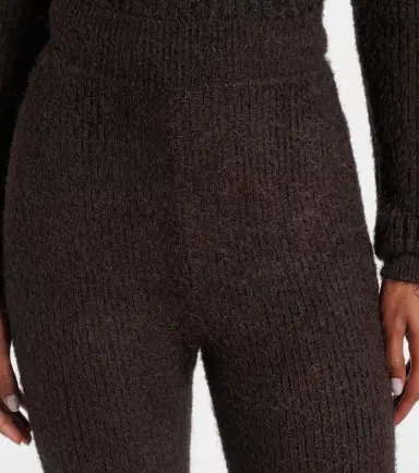Loro Piana Silk and cashmere flared pants | Thumbnail 4