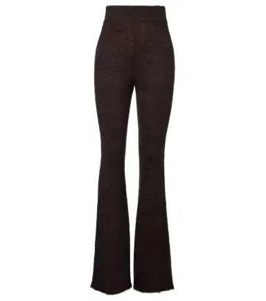Loro Piana Silk and cashmere flared pants | Thumbnail 1