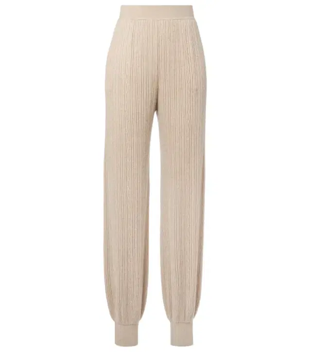 Loro Piana Plane Tree ribbed-knit cashmere sweatpants