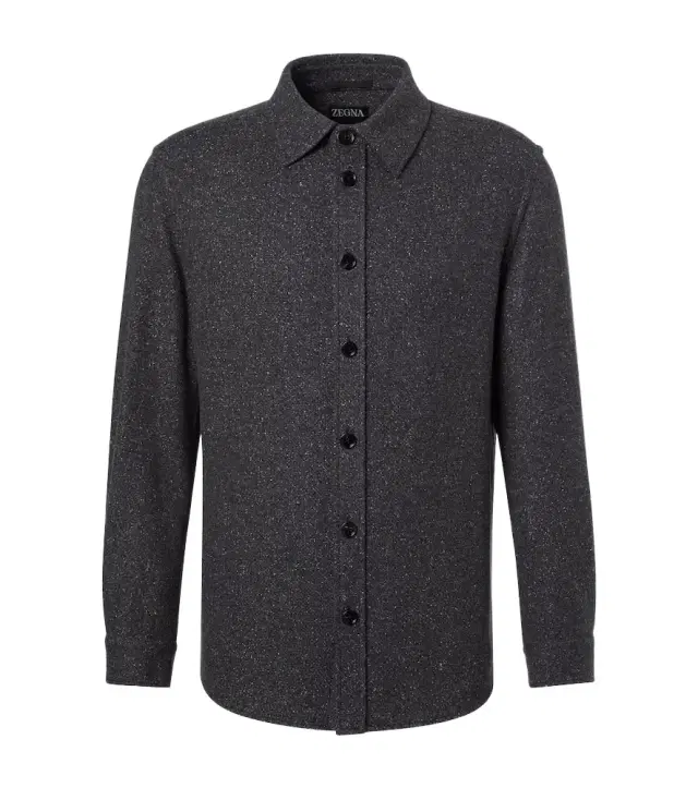 Zegna Cashmere and silk overshirt