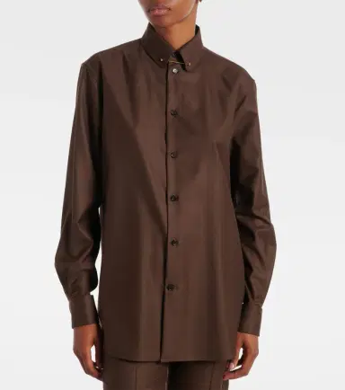 Loro Piana Thea virgin wool shirt | Thumbnail 5