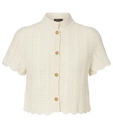 Loro Piana Arola knitted cashmere-blend jacket | Thumbnail 1