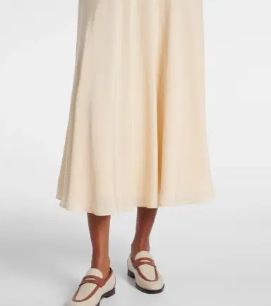 Loro Piana Erika silk midi skirt | Thumbnail 2
