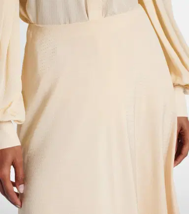 Loro Piana Erika silk midi skirt | Thumbnail 5