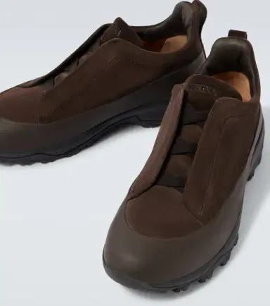 Zegna Triple Stitch Monte suede sneakers | Thumbnail 4 Zegna Triple Stitch Monte suede sneakers | Thumbnail 4
