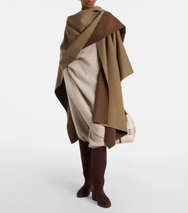 Loro Piana Spagna cashmere cape | Thumbnail 2