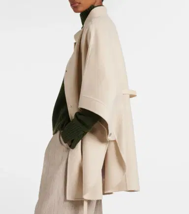 Loro Piana Salzburg cashmere cape | Thumbnail 4
