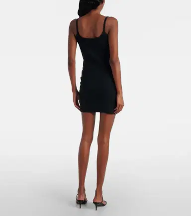 Versace Logo cotton-blend minidress | Thumbnail 5 Versace Logo cotton-blend minidress | Thumbnail 5