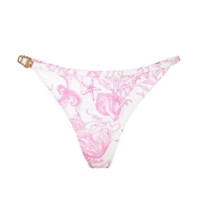 Versace Printed bikini bottoms