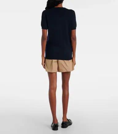 Miu Miu Argyle knitted cashmere top | Thumbnail 3