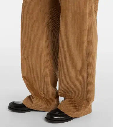 Miu Miu Cotton corduroy wide-leg pants | Thumbnail 5 Miu Miu Cotton corduroy wide-leg pants | Thumbnail 5