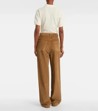 Miu Miu Cotton corduroy wide-leg pants | Thumbnail 6 Miu Miu Cotton corduroy wide-leg pants | Thumbnail 6