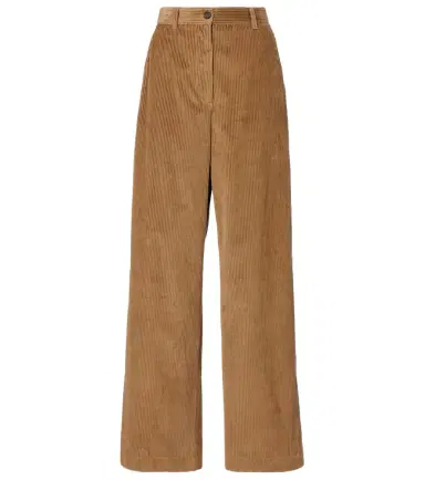 Miu Miu Cotton corduroy wide-leg pants | Thumbnail 1 Miu Miu Cotton corduroy wide-leg pants | Thumbnail 1