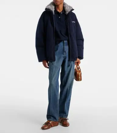 Miu Miu Down-filled fleece jacket | Thumbnail 5 Miu Miu Down-filled fleece jacket | Thumbnail 5