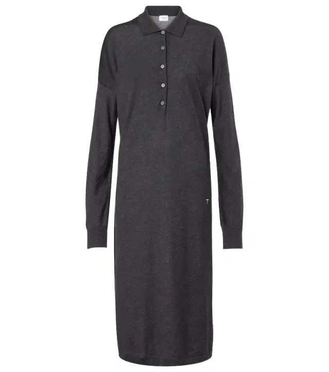 Tod's Wool and silk polo dress