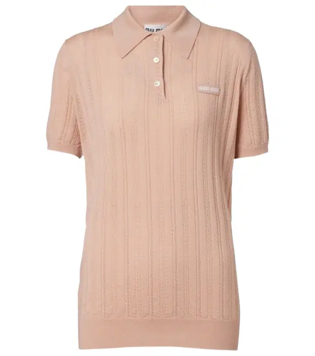 Cashmere polo sweater