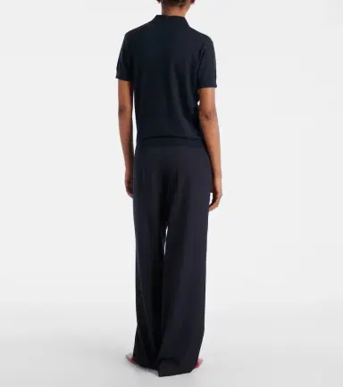 Lisa Yang Nai knitted cashmere polo shirt | Thumbnail 2