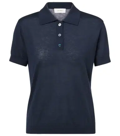 Lisa Yang Nai knitted cashmere polo shirt | Thumbnail 1