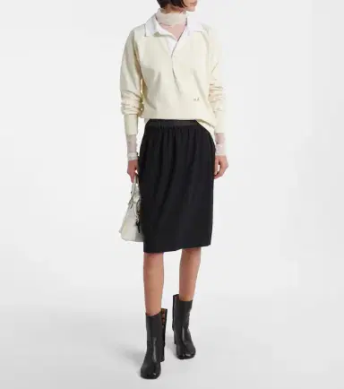 Maison Margiela Four Stitches pencil skirt | Thumbnail 2 Maison Margiela Four Stitches pencil skirt | Thumbnail 2