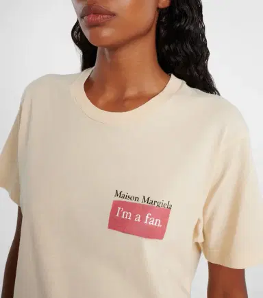 Maison Margiela Printed cotton jersey T-shirt | Thumbnail 5
