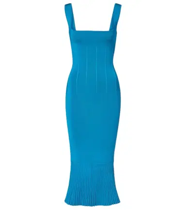 Galvan Atalanta ribbed-knit cocktail dress | Thumbnail 1