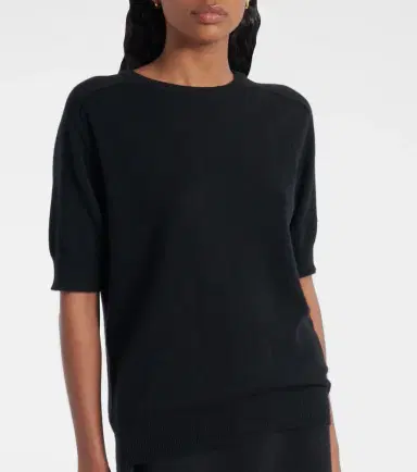 Lisa Yang Kenza cashmere T-shirt | Thumbnail 4 Lisa Yang Kenza cashmere T-shirt | Thumbnail 4