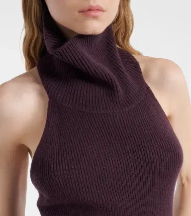 Lisa Yang Maddie open-back cashmere top | Thumbnail 3