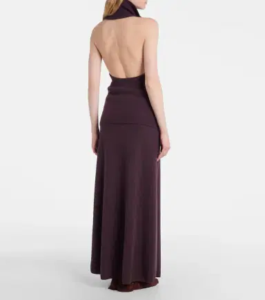 Lisa Yang Maddie open-back cashmere top | Thumbnail 4