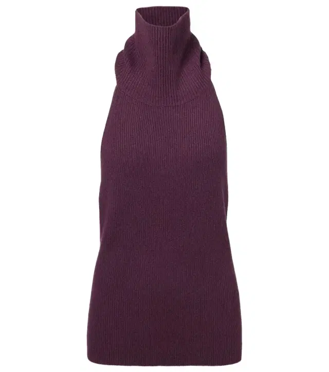 Lisa Yang Maddie open-back cashmere top