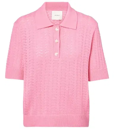 Lisa Yang Masy cashmere polo sweater | Thumbnail 1 Lisa Yang Masy cashmere polo sweater | Thumbnail 1