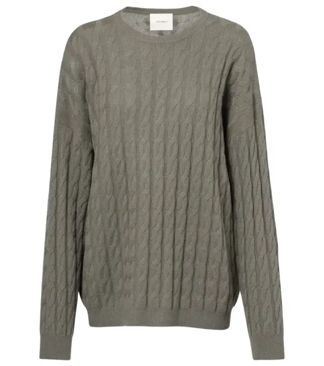 Lisa Yang Cable-knit cashmere sweater