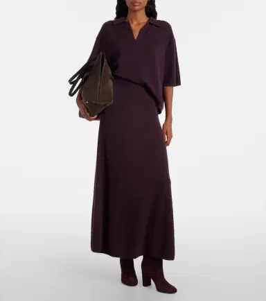 Lisa Yang Dolly cashmere maxi skirt | Thumbnail 5 Lisa Yang Dolly cashmere maxi skirt | Thumbnail 5
