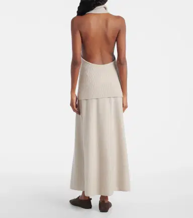 Lisa Yang Maddie open-back cashmere top | Thumbnail 2