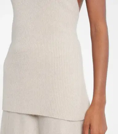 Lisa Yang Maddie open-back cashmere top | Thumbnail 5