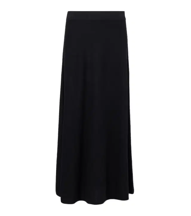Lisa Yang Torie high-rise cashmere maxi skirt