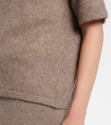 Lisa Yang Cecelia cashmere and silk T-shirt | Thumbnail 3 Lisa Yang Cecelia cashmere and silk T-shirt | Thumbnail 3
