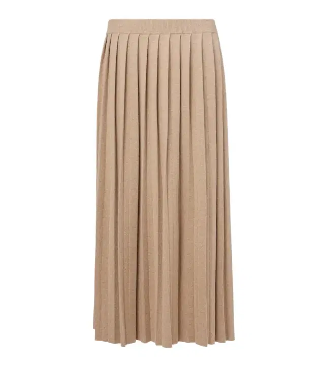 Lisa Yang Minda cotton and cashmere midi skirt