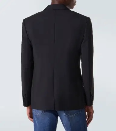 Givenchy Wool and mohair tuxedo jacket | Thumbnail 8