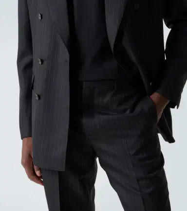 Givenchy Pinstripe wool straight pants | Thumbnail 2