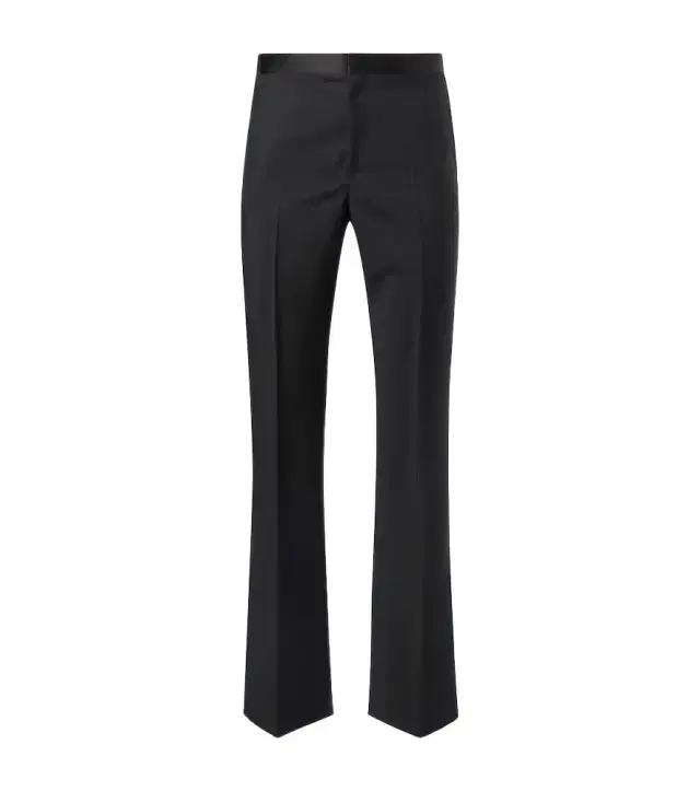 Wool and mohair tuxedo pants