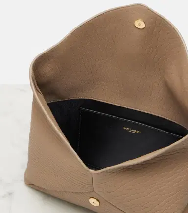 Saint Laurent Cassandre Large leather clutch | Thumbnail 2 Saint Laurent Cassandre Large leather clutch | Thumbnail 2