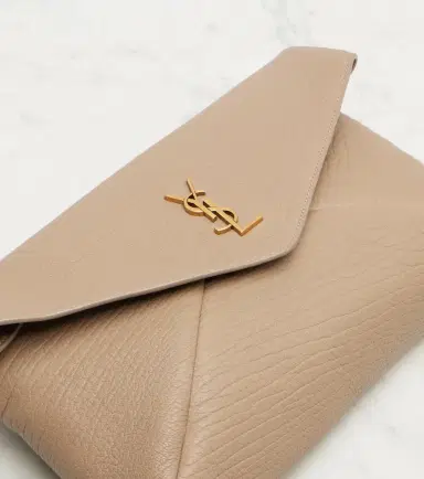 Saint Laurent Cassandre Large leather clutch | Thumbnail 4 Saint Laurent Cassandre Large leather clutch | Thumbnail 4