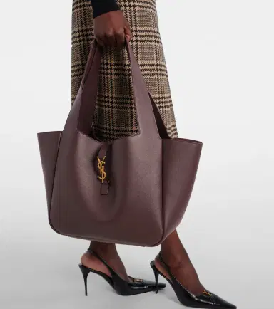 Saint Laurent Le 5 à 7 Bea leather tote bag | Thumbnail 6