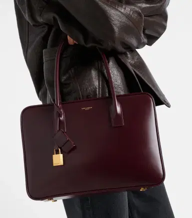 Saint Laurent Sac De Jour leather tote bag | Thumbnail 5