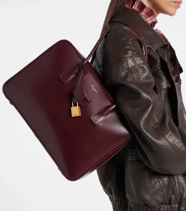 Saint Laurent Sac De Jour leather tote bag | Thumbnail 7